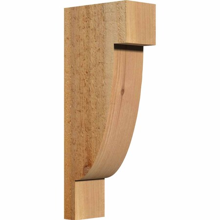 Ekena Millwork Alpine Rough Sawn Corbel, Western Red Cedar, 4"W x 8"D x 20"H COR04X08X20ALP00RWR